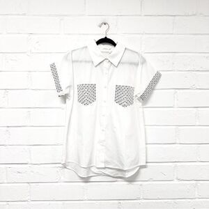 198 - Cotton Studded Top
